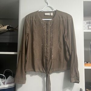 Chico’s, Size M, brown